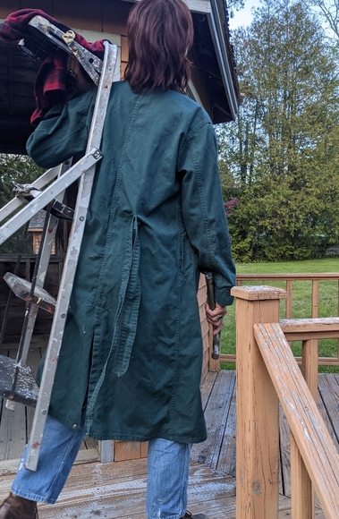 ✨SOLD✨VTG 30s SYLVANIA Electronic Tubes Coat - Picture 10 of 10